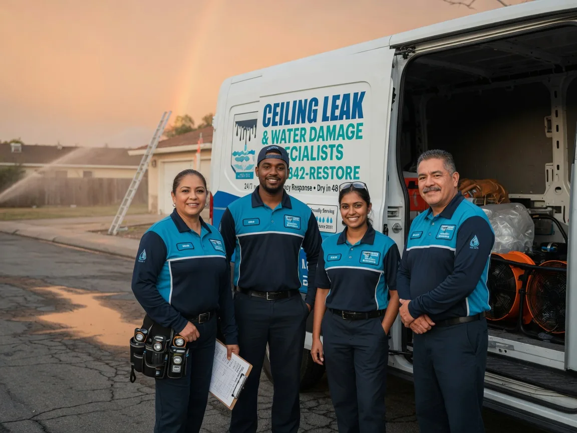 Ceiling Leak Cleanup company in Groveland, IL